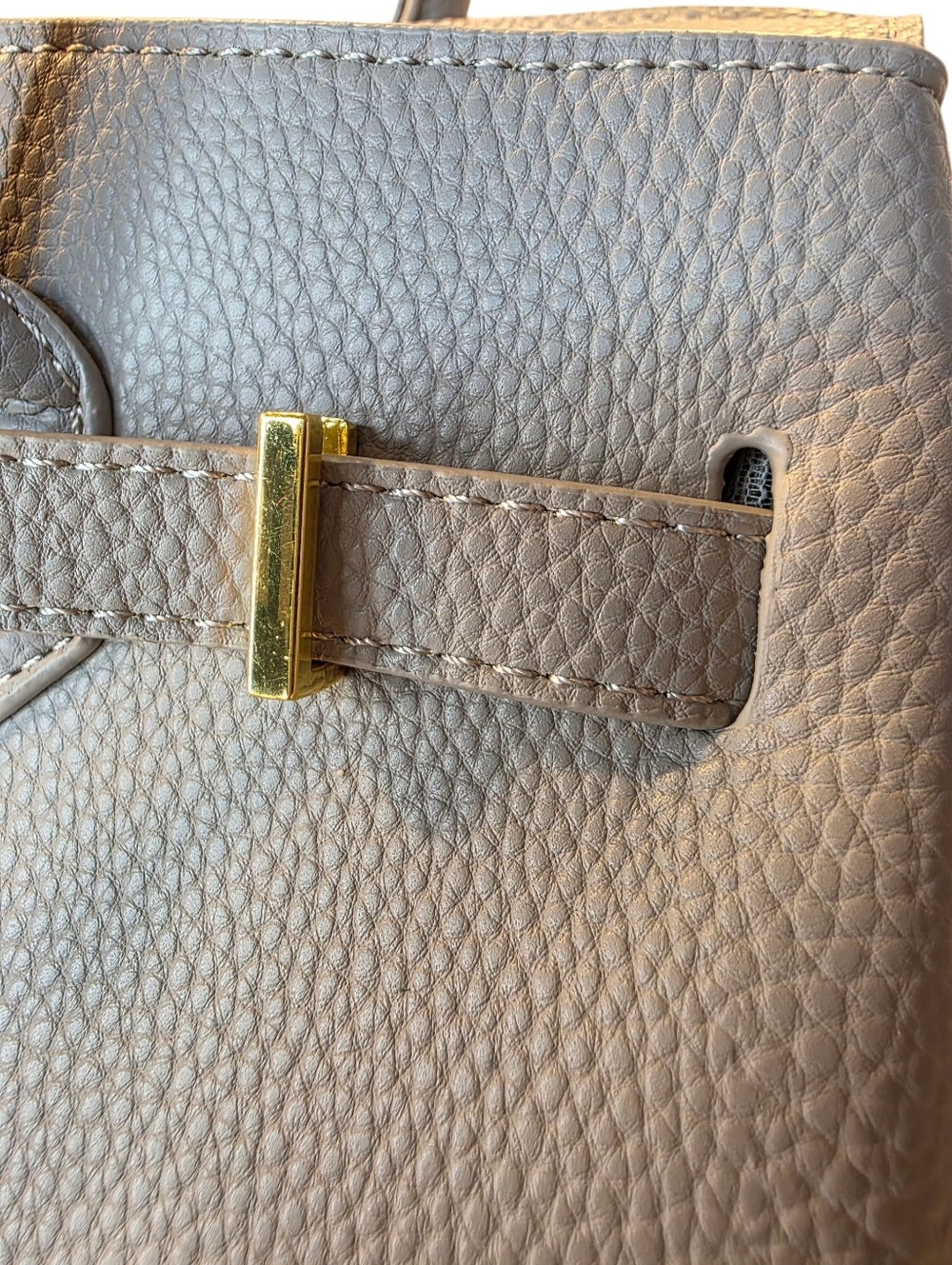 SALE!! Soft Smoky Grey Inspired Satchel with Shoulder Strap Carrying Option NWOT - Picture 8 of 10
